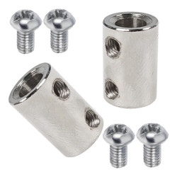 Mocowanie linki stalowej - typ G 8x11,6mm - zacisk linki stalowej - para