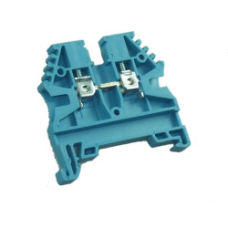 Złączka szynowa 2-przewodowa 4mm2 niebieska ER4BLUE