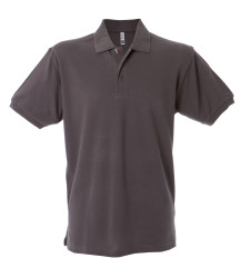 COLOMBIA MAN DARK GREY POLO M/CORTA
