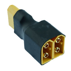 Parallel XT60 Female to 2 Male Connector