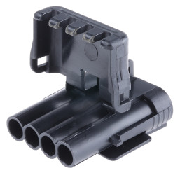 Złącze samochodowe 4-pinowe Delphi -rzędowe Męski 20A Weather-Pack Montaż na kablu Połączenie zagniatane Złącze