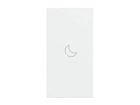 LIVING NOW "MY HOME" Klawisz z symbolem "noc" - 2 moduły - biały KW01MH2BED LEGRAND