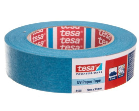 Taśma malarska niebieska do wew. 28 dni i na zew. 14 dni 50m 30mm 04435-00016-01