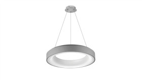 Lampka Biurkowa Szkolna Cariba Regulowane Ramię K-Mt-203 Srebrny Kaja Lighting