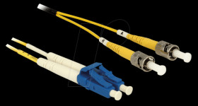 84611 Duplex-LWL, LC/ST, 09/125µ 1m OS2