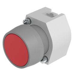 Element wykonawczy przycisku, Siłownik, do uzytku z: Urządzenia przełączające, Szary, 29, Utrzymane