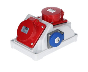 Rozdzielnica budowlana COMBO PLUS 2x32/5 2x230V IP44 / E9606023252