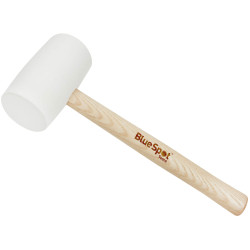 BlueSpot Tools 26530 White Rubber Mallet 454g (16oz)