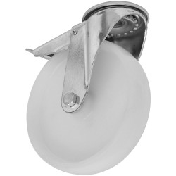 Sealey SCW4100SBLEM Heavy-Duty Nylon Castor Wheel Bolt Hole -TL &#xD8;100mm