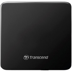 Transcend TS8XDVDS-K Extra Slim Portable DVD Writer - Black