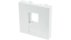 Adapter Keystone Pojedynczy 2M 45X45 Biały Mediabox