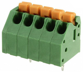 Klucz polaryzacyjny 5 -pinowe raster 3.5mm Przewlekany Żeński TE Connectivity