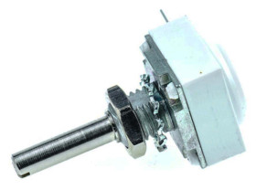 Potencjometr 1kΩ typ Obrotowy Vishay średnica wału 3,18 mm 0.5W długość wału 19.1mm Montaż panelowy, Przewlekany