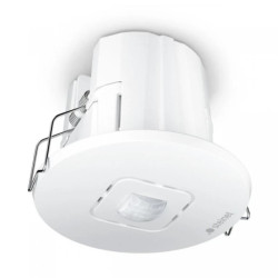 Czujnik obecności i zmierzchu Steinel IR MICRO Office 6m DALI-2 APC Bluetooth Mesh p/t z łapkami IP20 biały ST067144