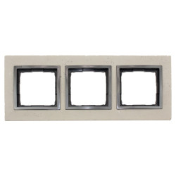 Ramka potrójna DRN3/93 funda mente Kontakt Simon54 Nature