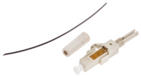 Złącze światłowodowe LC, wielomodowe rozmiar włókna: 50mm PC Simplex OM2