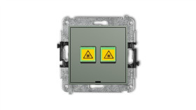 Icon Mechanizm Gniazda Światłowodowego/Optycznego Podwójnego, Bez Pola...