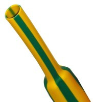 UM750.19YG Koszulka termokurczliwa średnica 19 mm - żółto-zielona