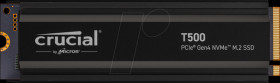 CT1000T500SSD5 Crucial T500 PCIe 4.0 NVMe M.2 SSD, heatsink, 1 TB