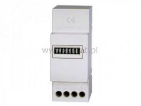 Licznik impulsów, elektromechaniczny 230VAC- DIN