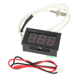 Termometr z termoparą typu K wyświetlacz LED niebieski