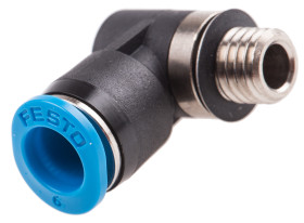 Złączka pneumatyczna M7 męskie Wciskane 6 mm Festo Adapter gwintowany kolankowy M7 męskie