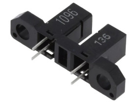 EE-SX1096 Czujnik fotoelektryczny typu nadajnik-odbiornik, montaż THT