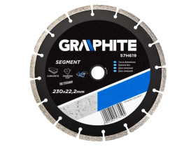 Tarcza diamentowa 230 x 22.2 mm segmentowa 57H619 TOPEX