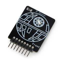 IR Blaster - wzmacniacz IR z 7 diodami LED do Flipper Zero - Rabbit Labs
