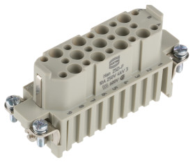 Wkładka złącza dużej mocy 25-pinowe HARTING 10A Żeński Proste