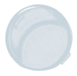 Soczewki do wskaźników, A01, Bezbarwny, Okrągły, Montaż na panelu, średnica: 16mm