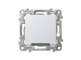 SZAFIR Wyłącznik kontrolny z podświetleniem białym biały ŁP-12ZS/m/00 OSPEL