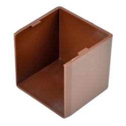 Pokrywa końcowa dla kanałów LHD 40X40 dąb ciemny 8641_I2