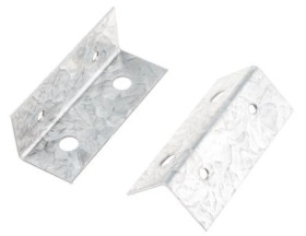 Łącznik do koryt kablowych Stal ocynkowana Łącznik kołnierzowy 75 x 75mm RS PRO