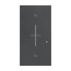 LiVing Now with Netatmo klawisz bezprzewodowego łącznika rolet czarny 2M KG43M2