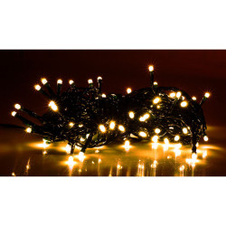 Lampki choinkowe LED 100 Ciepłe Białe, RUM-LUX HQ, LW-ECO-LED-100G CB