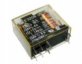 E3208-02-2C przekaźnik elektromagnetyczny DPDT, zas. 24Vdc