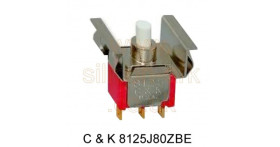 C&amp;K 8125J80ZBE SPDT MOM pushbutton switch