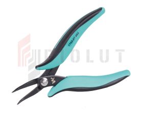 OPT 1742-07 Szczypce półokrągłe odgiete 150mm