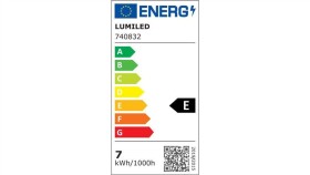 Żarówka Led P45 E27 7W 60W 806Lm 3000K Ciepła 360 Filament Mleczna Lumiled