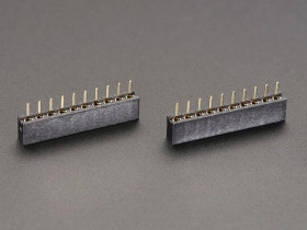 Adafruit 2mm 10 pin Socket Headers (for XBee) - Pack of 2
