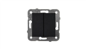 Panasonic Novella Łącznik Świecznikowy Czarny 92105502M