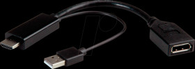 12033147 HDMI Adapter, HDMI male to DP female, active