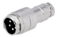 WMIC345-WK Wtyk mikrofonowy  na kabel (złacze męskie) 5 pin