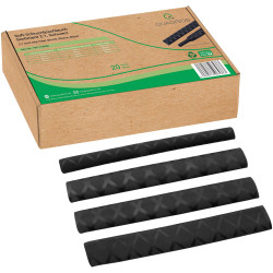 Quadrios 19011CA096 Heatshrink Set 20-Piece Black 2:1 Handy &#xD8;15-22mm