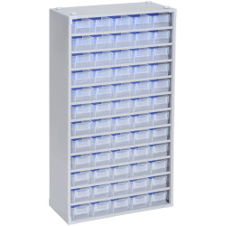 Allit 464830 VarioPlus ProM Small Parts Container 300x565x140mm Silver