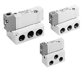 Pneumatyczne zawory elektromagnetyczne SMC 5/3 5/3 portowy