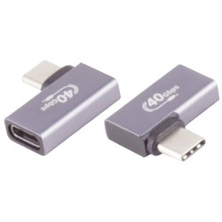 BKL 10080135 USB-C Adapter 4.0 90&#xB0; left/right USB4&#xAE; 40 Gbps