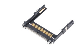 raster: 1.27mm 50-pinowe 2-rzędowe, Męski, Molex, seria COMPACTFLASH