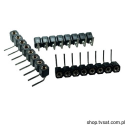 PR1-08SB1R Socket 8 Pin R 2.54 Horizontal THT TAITEK